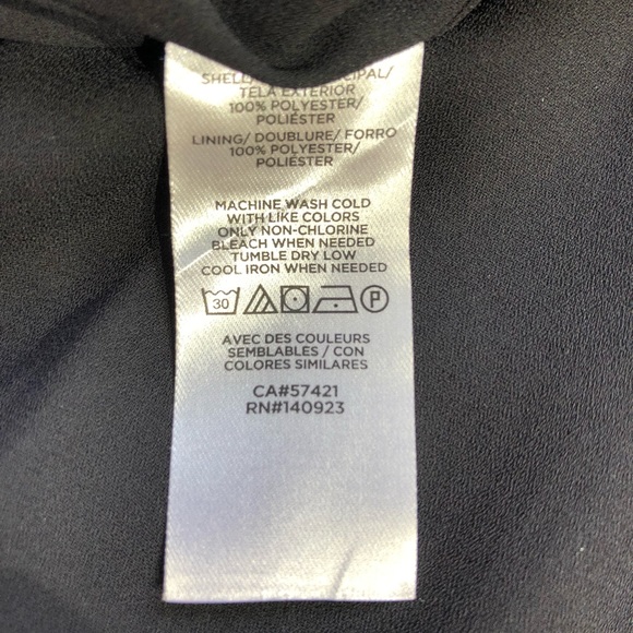 Loft Heart Ruffle Tie Neck Blouse - Picture 10 of 12